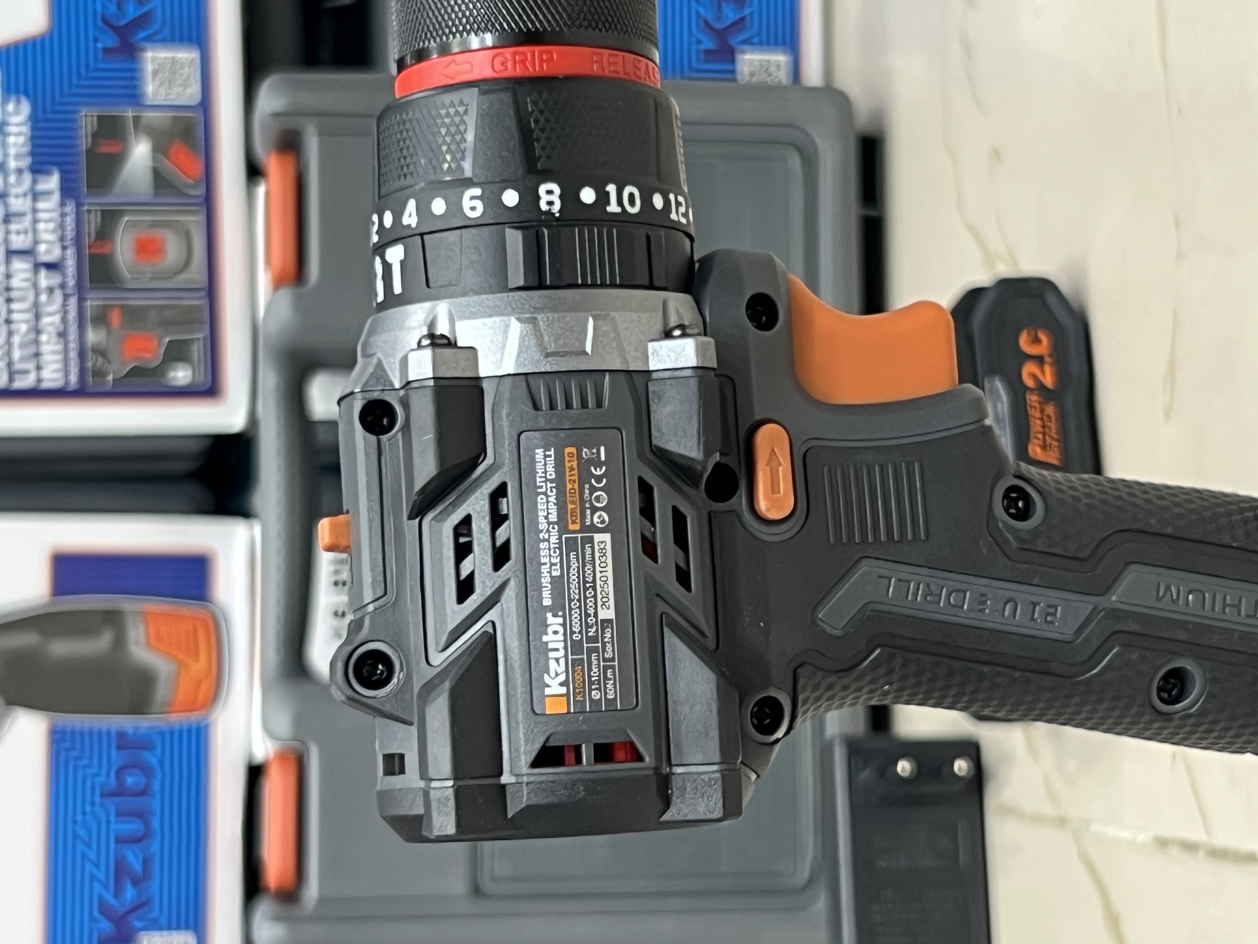 دریل شارژی وروجک زوبر