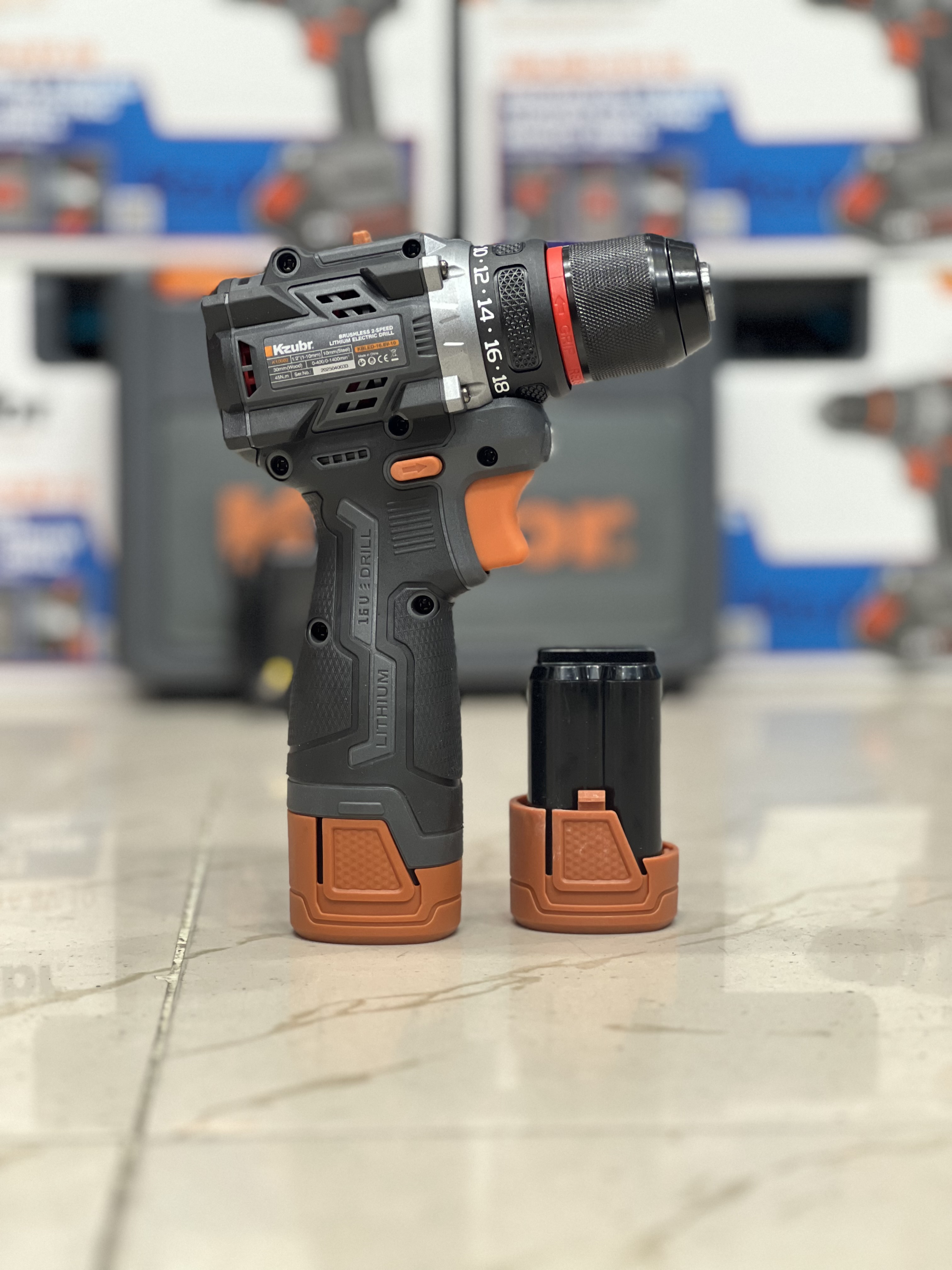 دریل شارژی وروجک زوبر